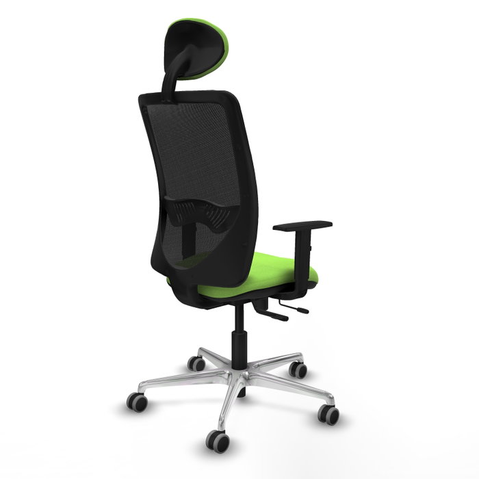 PIQUERAS Y CRESPO Silla de oficina Zulema Pistacho y Negro PIQUERAS Y CRESPO Silla de oficina Zulema Pistacho y Negro
