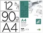 Liderpapel Papel vegetal A4 90gr 210x297mm sobre de 12 hojas