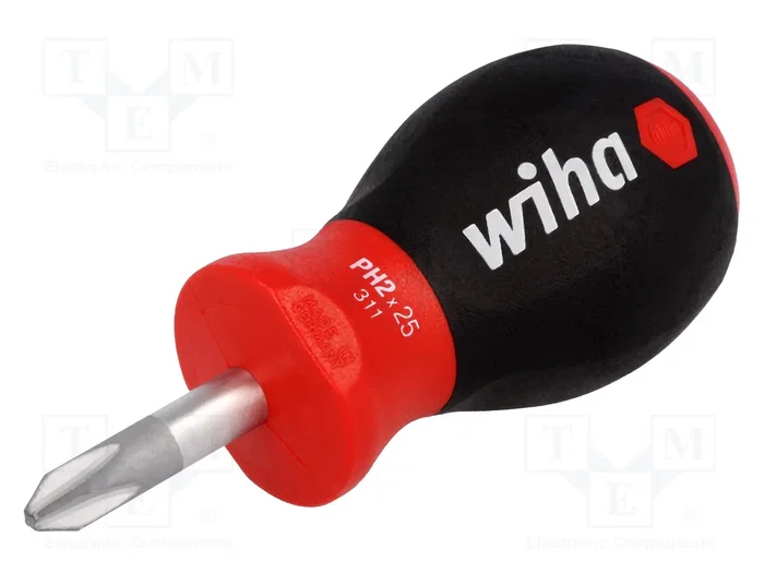 WIHA SoftFinish® Destornillador estándar Phillips PH2 WIHA SoftFinish® Destornillador estándar Phillips PH2
