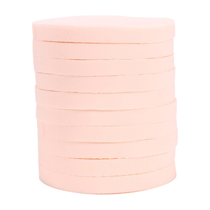 Cosmetic Club Juego de 10 Esponjas de Maquillaje Reutilizables y Lavables para Aplicación Perfecta