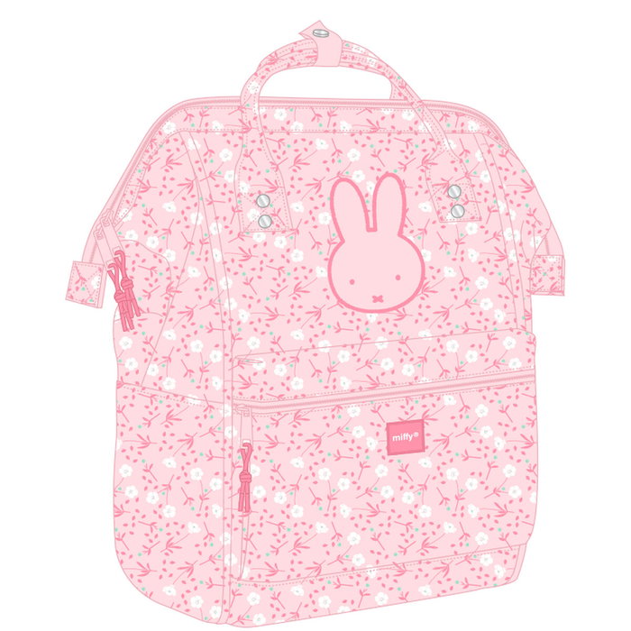 Safta Mochila con Asas para Portátil 13 pulg Miffy Flores