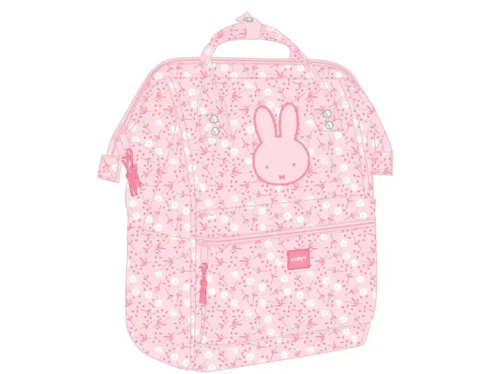 Safta Mochila con Asas para Portátil 13 pulg Miffy Flores
