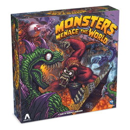 Avalon Hill juego de mesa Monsters Menace The World *Edición Inglés*