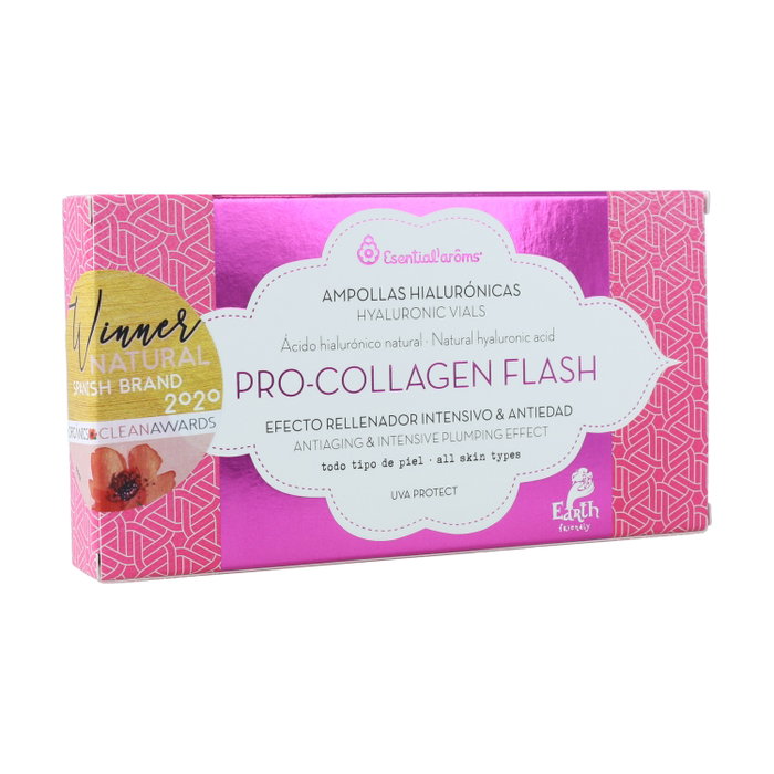 ESENTIAL AROMS Ampollas Pro-Collagen Flash 7 unidades de 1,5 ml ESENTIAL AROMS Ampollas Pro-Collagen Flash 7 unidades de 1,5 ml