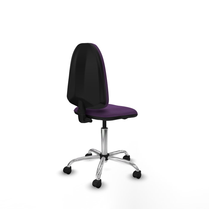 PIQUERAS Y CRESPO Silla de oficina Aýna sin brazos, Morada PIQUERAS Y CRESPO Silla de oficina Aýna sin brazos, Morada