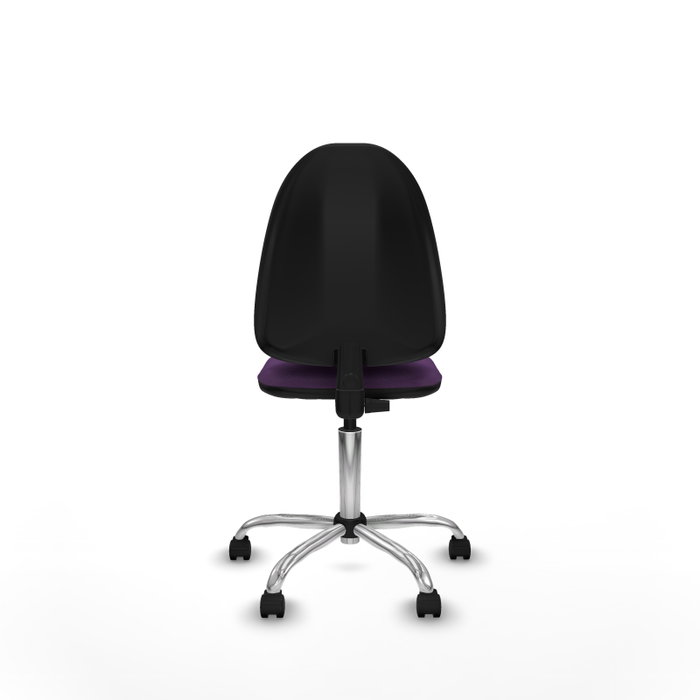 PIQUERAS Y CRESPO Silla de oficina Aýna sin brazos, Morada PIQUERAS Y CRESPO Silla de oficina Aýna sin brazos, Morada