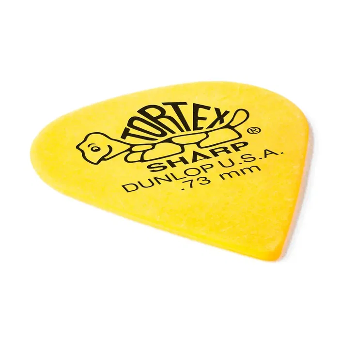DUNLOP Púas Tortex Sharp 0,73 mm (pack de 72)