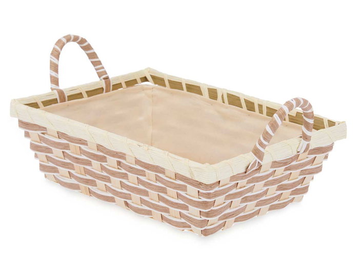 Kinvara Cesta Asas Trenzado Rectangular Jacinto de Agua Natural 29 x 18 x 12.5 cm (Set de 24) Kinvara Cesta Asas Trenzado Rectangular Jacinto de Agua Natural 29 x 18 x 12.5 cm (Set de 24)