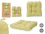 Giftdecor Set 2 Cojines Silla Verde 40 x 40 cm (Set de 6)