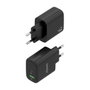 Aisens Cargador GaN 45W USB-C y USB-A Negro A110-0972