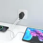 Aisens Cargador GaN 45W con USB-C y USB-A, Negro A110-0972