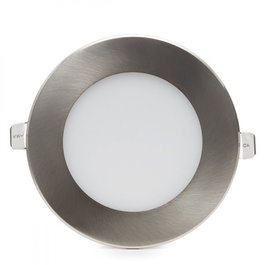 Placa LED Circular 6W 600Lm 6000K Blanco Frío