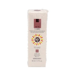 SIMILDIET Protector Solar Amplio Espectro SPF50+ con Protección UVA UVB Luz Azul Máxima Hidratación y Reparación de Daños Solares