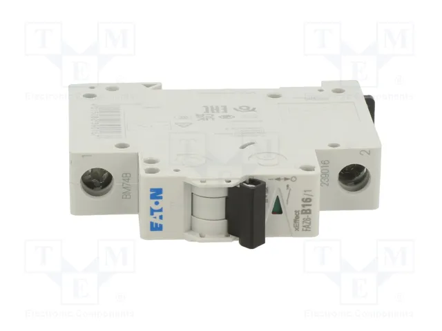 EATON ELECTRIC FAZ6-B16/1 Interruptor Magnetotérmico 16A 1 Polo 6kA EATON ELECTRIC FAZ6-B16/1 Interruptor Magnetotérmico 16A 1 Polo 6kA
