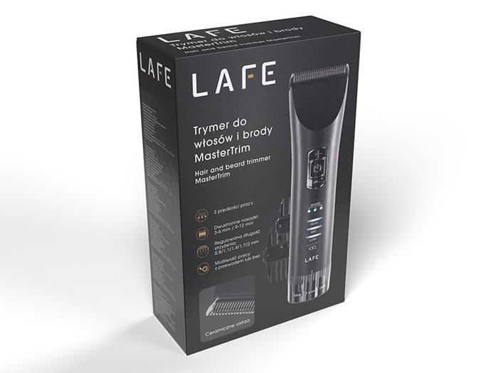 Lafe MasterTrim Recortador de Cabello y Barba Negro