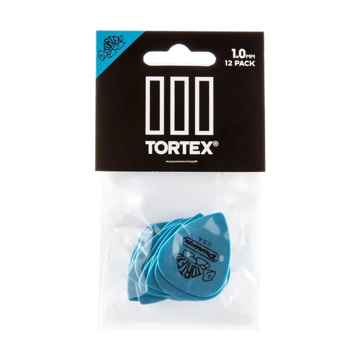 Dunlop Púas Tortex Tiii 1,0 mm (pack de 12) Dunlop Púas Tortex Tiii 1,0 mm (pack de 12)