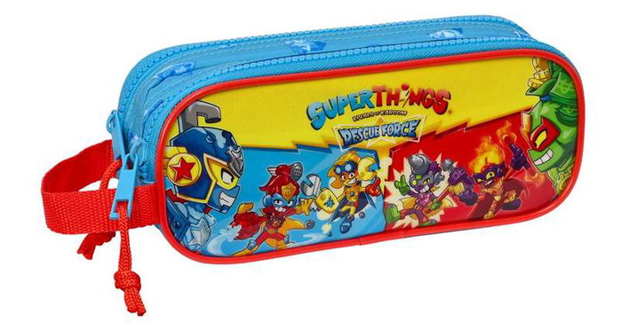 Safta Portatodo Doble Superthings Rescue Force Azul Safta Portatodo Doble Superthings Rescue Force Azul