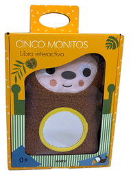 Edebe Cinco Monitos (Libro Interactivo para Bebés)