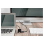 DIGITUS Convertidor DisplayPort a HDMI, DVI y VGA, 0,2m, Negro