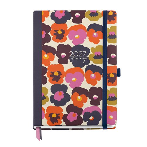 MIQUELRIUS Agenda Anual 2027 Natura Bold Flowers con Tapa Extra y Goma Plus MIQUELRIUS Agenda Anual 2027 Natura Bold Flowers con Tapa Extra y Goma Plus