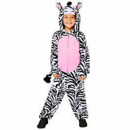 Liragram Disfraz Infantil Mono Zebra Talla 8-10 Años