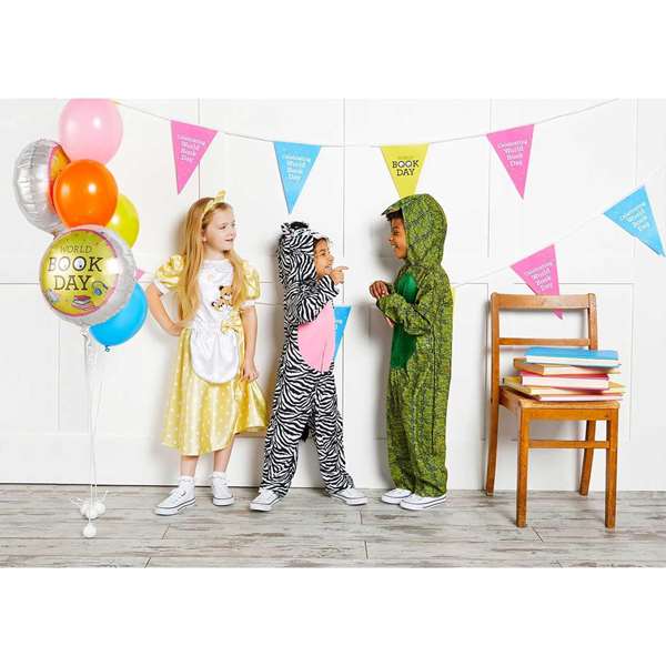 Liragram Disfraz Infantil Mono Zebra Talla 8-10 Años