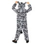 Liragram Disfraz Infantil Mono Zebra Talla 8-10 Años