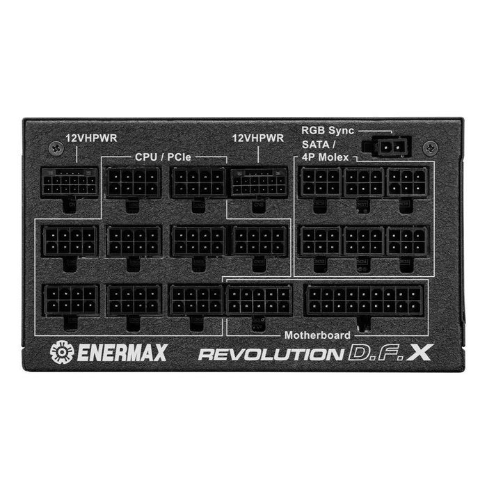 Enermax Revolution D.F. X Fuente de Alimentación 1650W 80 PLUS Gold Modular ATX para Gaming Extremo