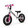Bicicleta sin pedales new bike player con luces rosa10"