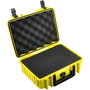 B&W Outdoor Case Type 1000 amarillo con inserto de espuma