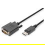 Digitus Adaptador DisplayPort a DVI-D 24+1 Macho/Macho 3 Metros 8K