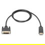 Digitus Adaptador DisplayPort a DVI-D 24+1 Macho/Macho 3 Metros 8K