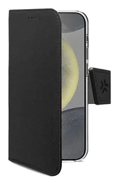 Celly WALLY1164 Funda Cartera para Samsung Galaxy S26+, Negro
