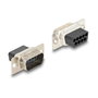 DeLOCK 67102 Kit de montaje de D-Sub 9 pin a RJ45 blanco