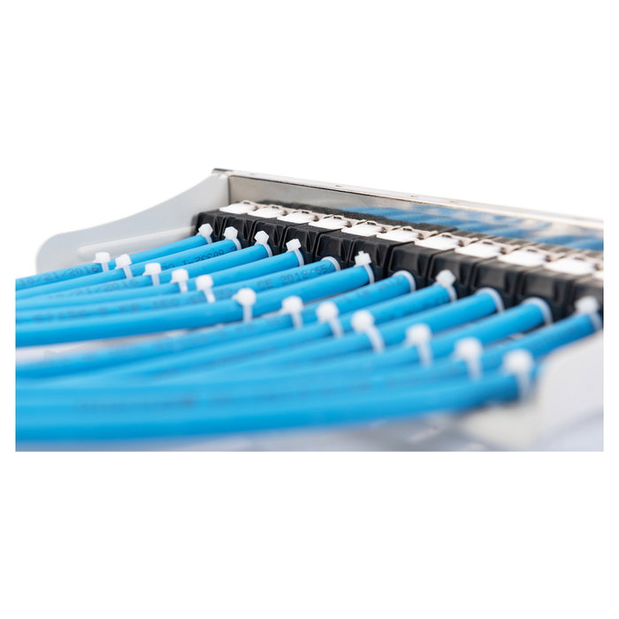 Digitus DN-91419 Patchpanel Modular 12 Puertos Gris