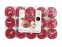 Acorde Set 30 Velas Tea Light Manzana Canela 3H 19 x 11.2 x 2.7 cm (Set de 24)