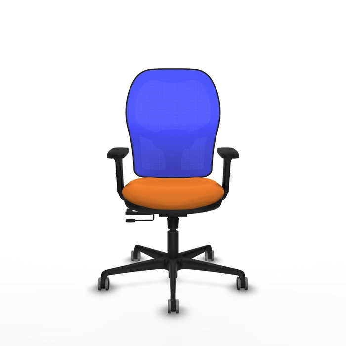 PIQUERAS Y CRESPO Silla de oficina Jorquera Naranja/Azul PIQUERAS Y CRESPO Silla de oficina Jorquera Naranja/Azul