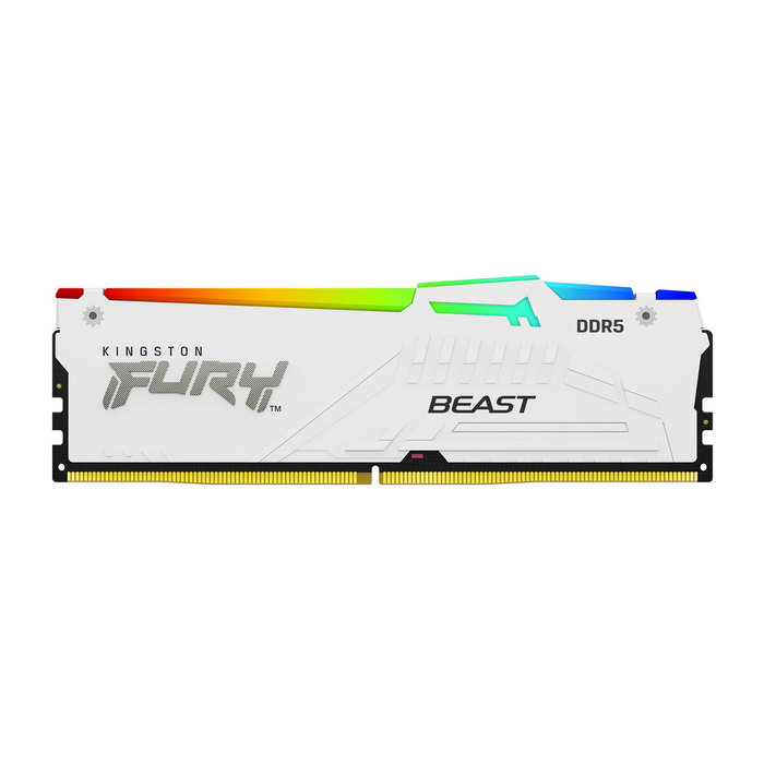 Kingston FURY Beast RGB 32 GB DDR5 6000 MT/s CL30 DIMM Blanco