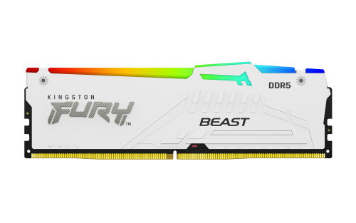 Kingston FURY Beast RGB Módulo de Memoria 32 GB 1x32 GB DDR5 ECC 6000 MT/s con Latencia CAS 30 KF560C30BWEA-32