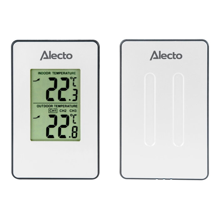 Alecto WS-1050 Estación Meteorológica con Sensor Inalámbrico Blanco Alecto WS-1050 Estación Meteorológica con Sensor Inalámbrico Blanco
