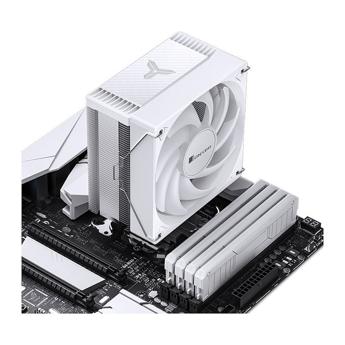Jonsbo CR-1000 EVO RGB Enfriador de CPU 120mm - Blanco