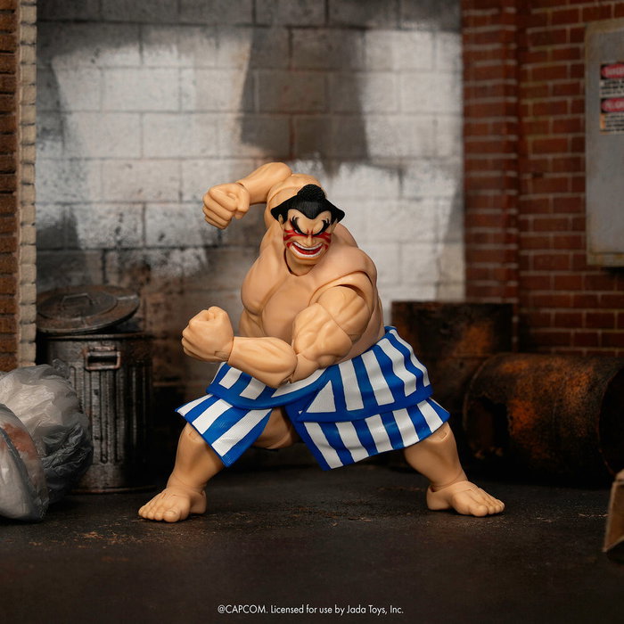 Jada Toys Ultra Street Fighter II: The Final Challengers Figura 1/12 E. Honda Jada Toys Ultra Street Fighter II: The Final Challengers Figura 1/12 E. Honda
