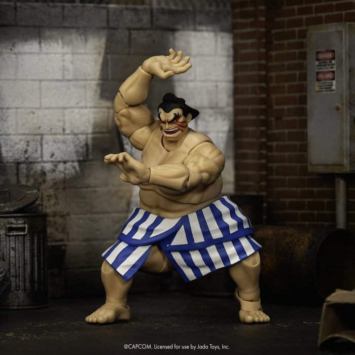 Ultra Street Fighter II: The Final Challengers Figura 1/12 E. Honda 16 cm