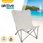 Aktive Sillón plegable camping XL beige