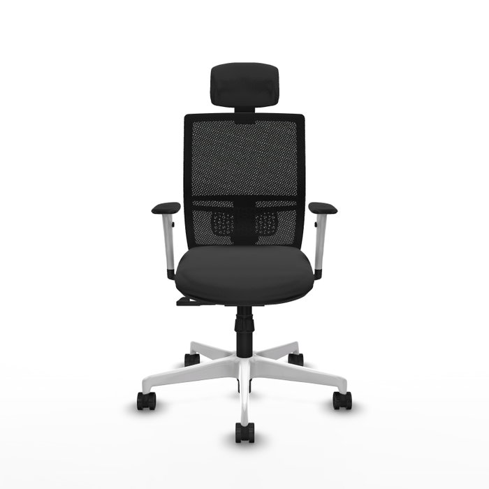 PIQUERAS Y CRESPO Silla de oficina Yunquera con Mecanismo Sincro Gris oscuro y Negro PIQUERAS Y CRESPO Silla de oficina Yunquera con Mecanismo Sincro Gris oscuro y Negro