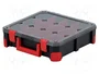 KISTENBERG TITAN 40 Contenedor con Particiones Negro