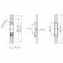 Vogel's PFS 3304 Bandas para interfaces de pantalla 450mm Negro