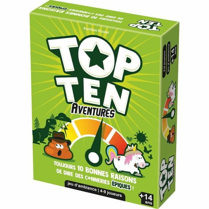 Juego de Mesa Asmodee Top Ten Adventures