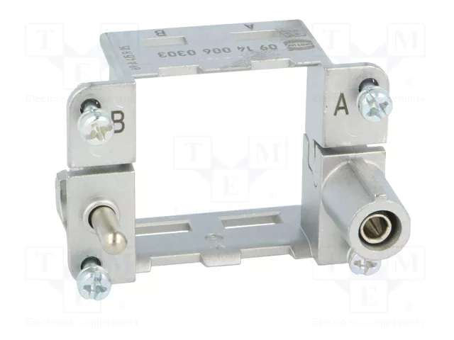 HARTING Marco de módulos Han-Modular® tamaño 6B macho para 2 módulos HARTING Marco de módulos Han-Modular® tamaño 6B macho para 2 módulos