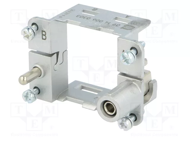 HARTING Marco de módulos Han-Modular® tamaño 6B macho para 2 módulos HARTING Marco de módulos Han-Modular® tamaño 6B macho para 2 módulos